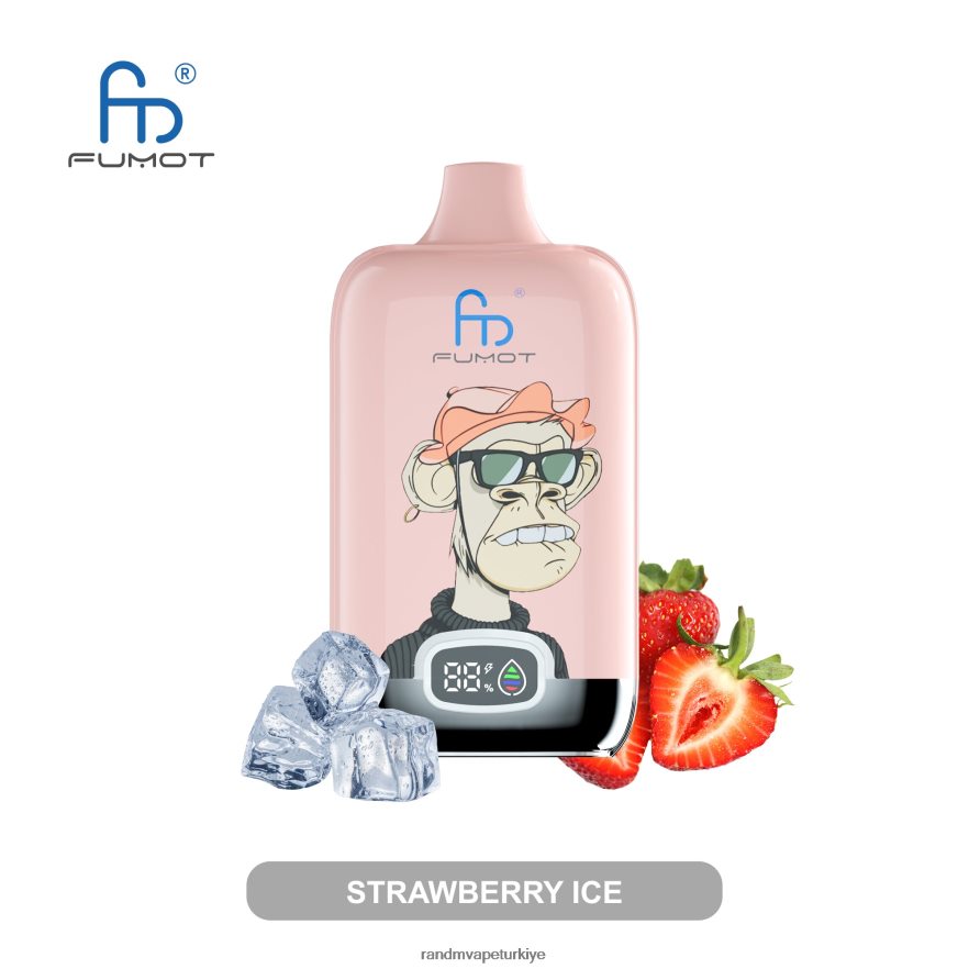 8VZRZR11 Fumot Original RandM Digital Box 12000 pil ve sıvı ekranlı vape cihazı pembe limonata - RandM Vape Türkiye