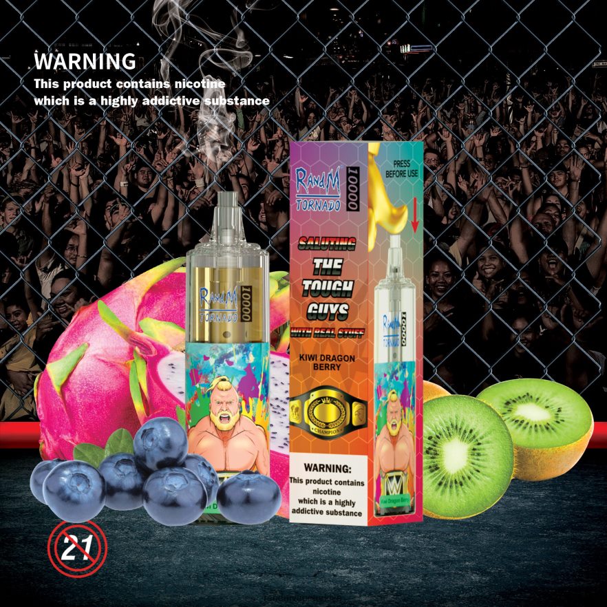 8VZRZR117 RandM Tornado 10000 hava akımı kontrolü vape cihazı 1 adet mango tutku meyvesi - RandM Disposable Vape