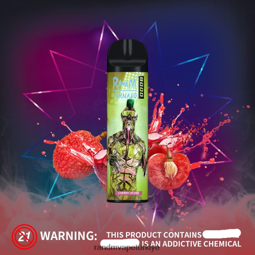 8VZRZR239 RandM Tornado 8000 hava akımı kontrolü vape cihazı 1 adet Çilekli Limonata - RandM Tornado Fiyat