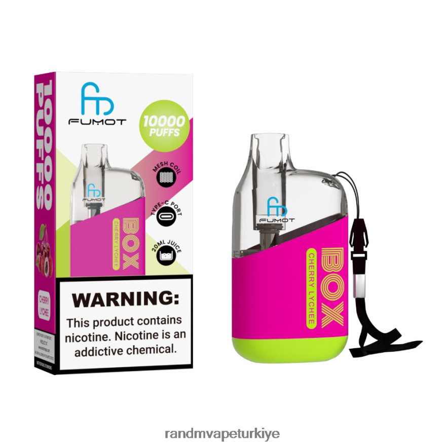 8VZRZR86 Fumot Original RandM Tornado Box 10000 hava akımı kontrolü vape cihazı 1 adet yemyeşil buz - RandM Tornado Fiyat